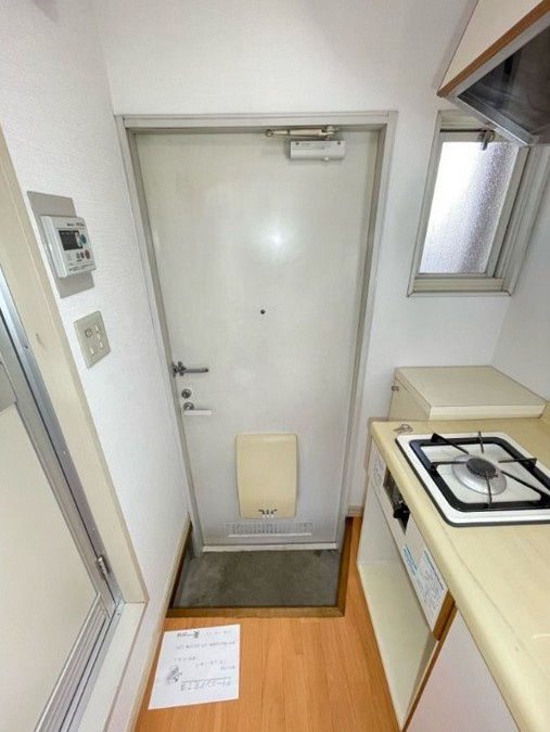 パル調布の玄関