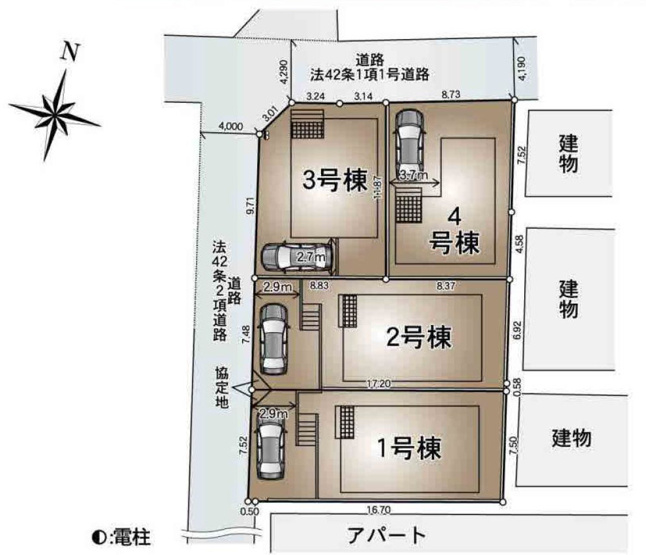 【土地図】 | 土地図は、土地の位置や形状、地番、隣接地の関係を示す図面です。土地の正確な情報を把握するのに不可欠です。不動産取引や測量や、建築計画に用いられ、現況を把握する上で重要。全体像を把握する際に役立ちます。