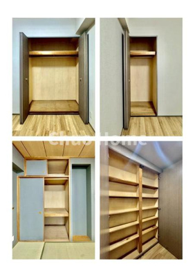 【収納】 | ハートフルシティ松戸六高台スクエア1 | 居室にはクローゼットを完備し、自由度の高い家具の配置が叶うシンプルな空間です。お子様の成長と必要になる子供部屋を与えるにはぴったりの間取りですね。