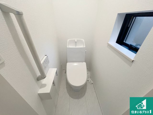 神戸市垂水区塩屋北町　新築一戸建ての外観|周辺は落ち着いた街並みの住宅地！子育てがしやすい住環境です！まだ未完成ですが、現地でしかわからない事もございます。是非一度ご覧ください。