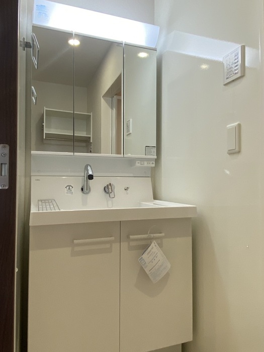 D-ROOM八本松東の洗面所