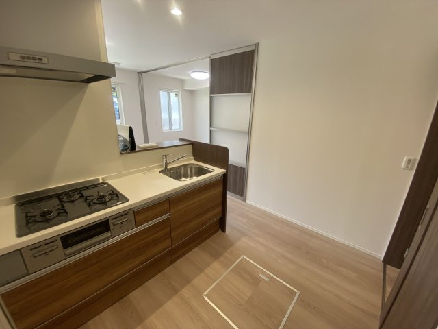 D-ROOM八本松東のキッチン