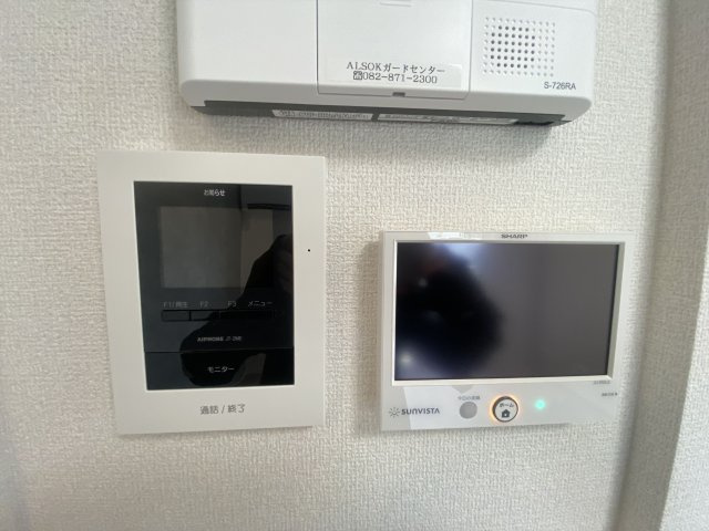 D-ROOM八本松東のセキュリティ