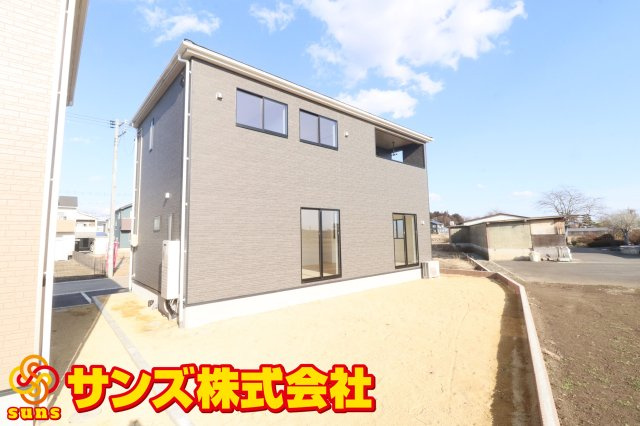 矢吹町八幡町第24　　　３号棟　　　善郷小学校、矢吹中学区の外観|南西側から見た外観