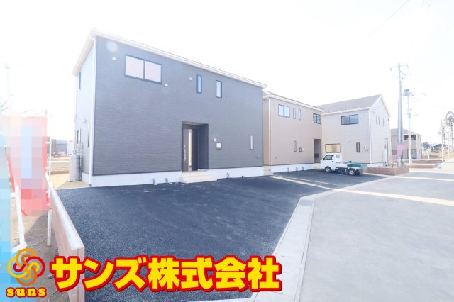 矢吹町八幡町第24　　　３号棟　　　善郷小学校、矢吹中学区の外観|南西側から見た外観