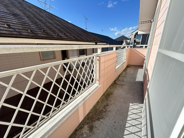 あきる野市草花中古戸建のバルコニー|バルコニーからの眺めも良好です♪