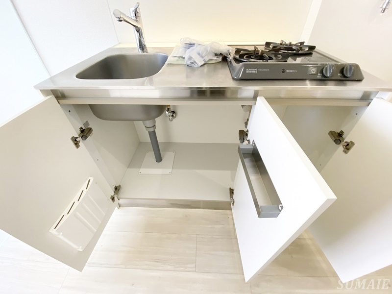 ワコー第２マンションの収納|キッチン下収納です☆