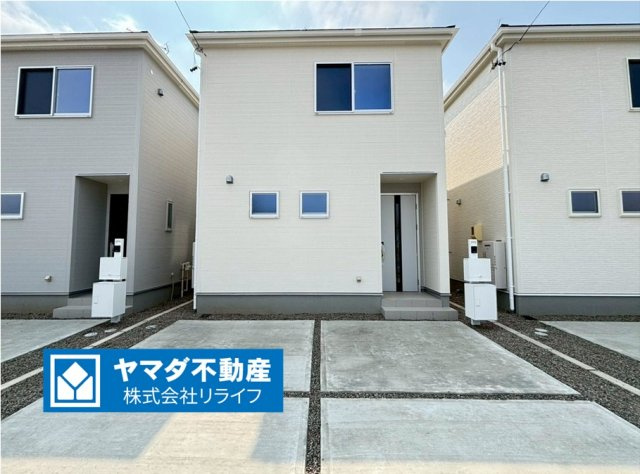 リーブルファイン　岐阜市西中島５丁目第２　全6区画分譲の外観|■３号棟
■YAMADA電機の　ヤマダ不動産　株式会社リライフ　岐阜店■
省エネ・耐震性◎の一建設の家。　
日本の風土に調和する木造軸組工法。フラット３５はＳＡを取得！１０年間の金利優遇あり！　