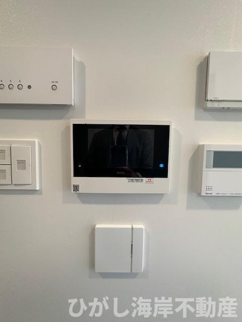 クリオ鵠沼海岸グランロワのセキュリティ|TVモニター付きインターフォン