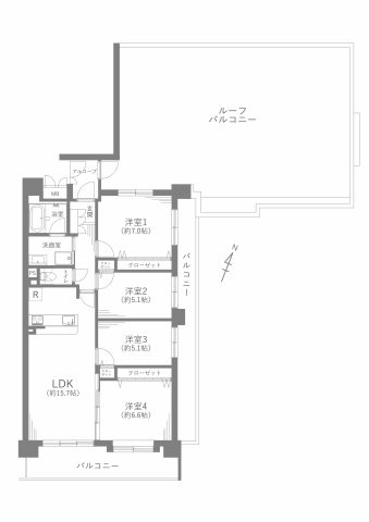 【間取り】の画像