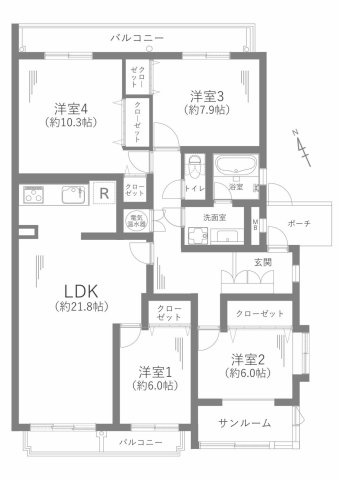 【間取り】の画像