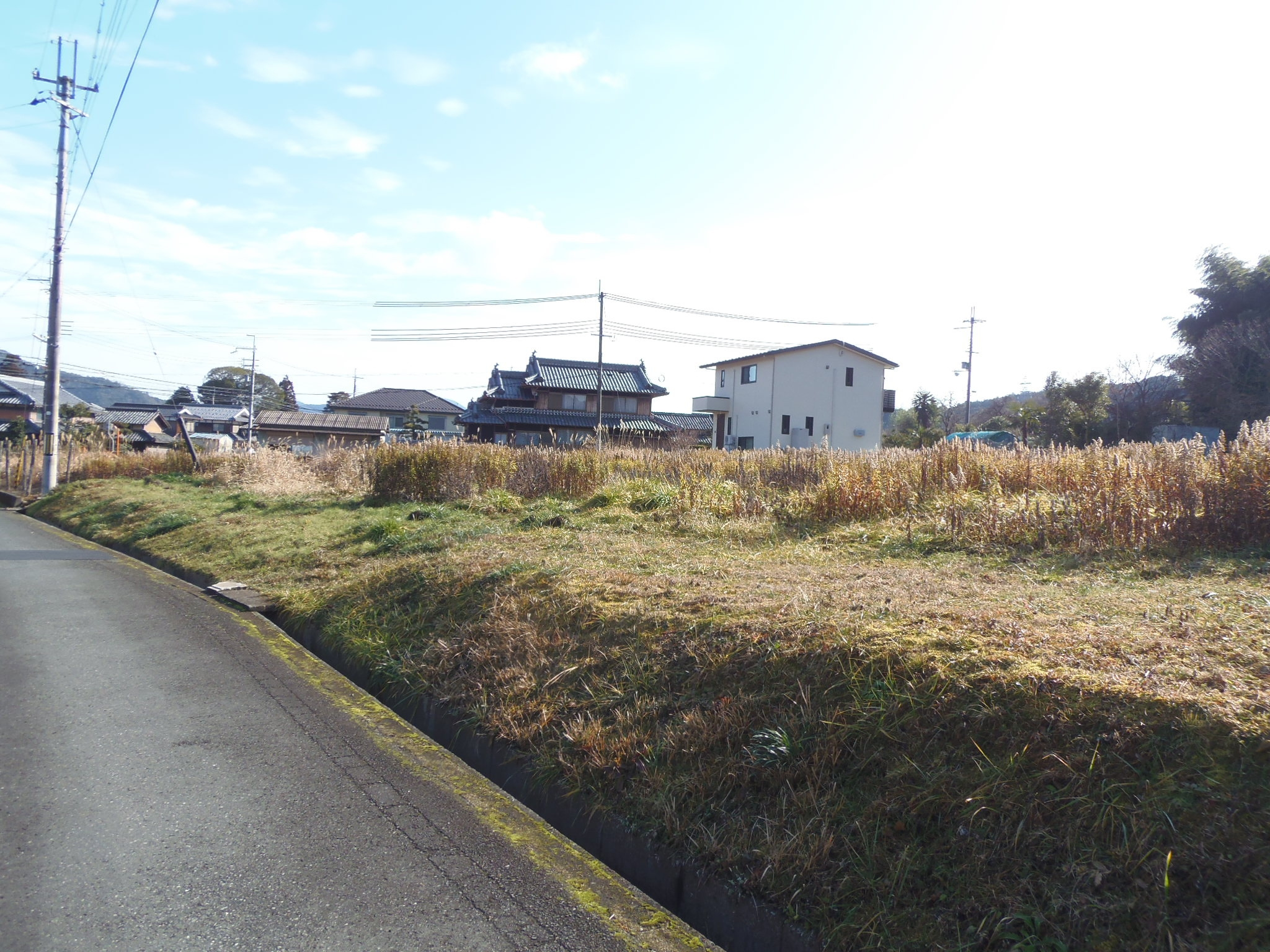 丹波市春日町朝日の売地の外観