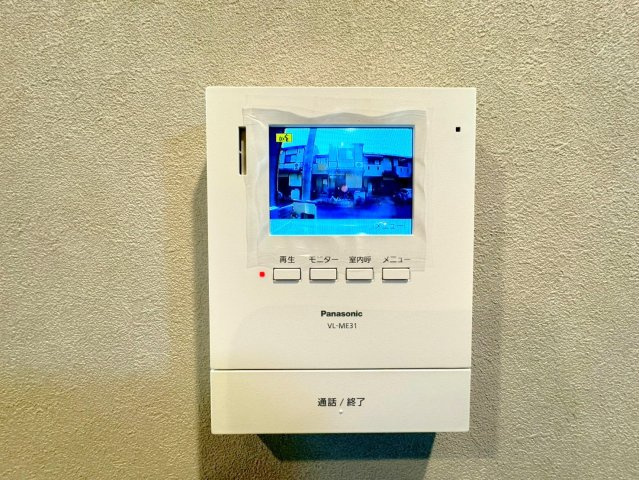 ２０２５年１１月リフォーム完了◆３沿線利用可◆周辺環境充実◆伏見区革屋町のセキュリティ|TVモニター付きインターフォン