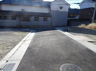 【前面道路含む現地写真】 | 川西市火打2丁目6-1　全5区画　A号地　建築条件無土地