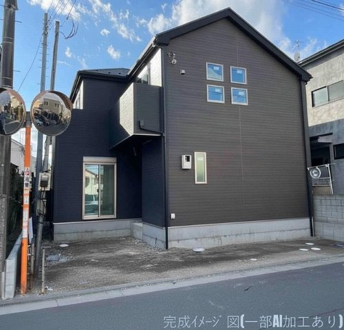 【外観パース】 | 【仲介手数料０円】茅ヶ崎市南湖6期　新築一戸建て | 【仲介手数料０円】茅ヶ崎市南湖6期　新築一戸建て