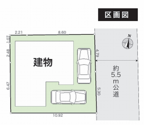 【区画図】 | 【仲介手数料０円】茅ヶ崎市南湖6期　新築一戸建て | 茅ヶ崎市南湖6期　新築一戸建て