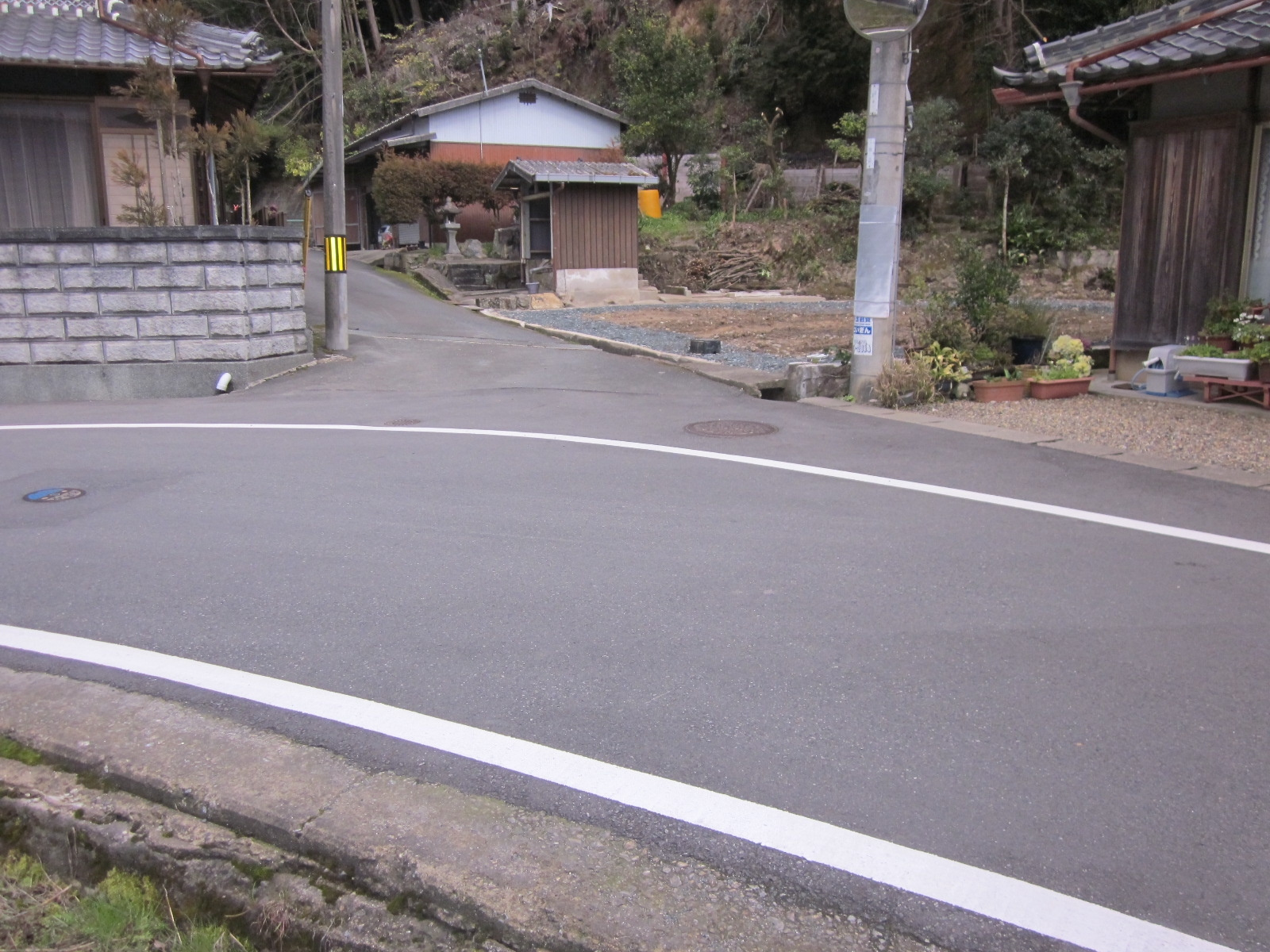 丹波市春日町黒井の売地の外観