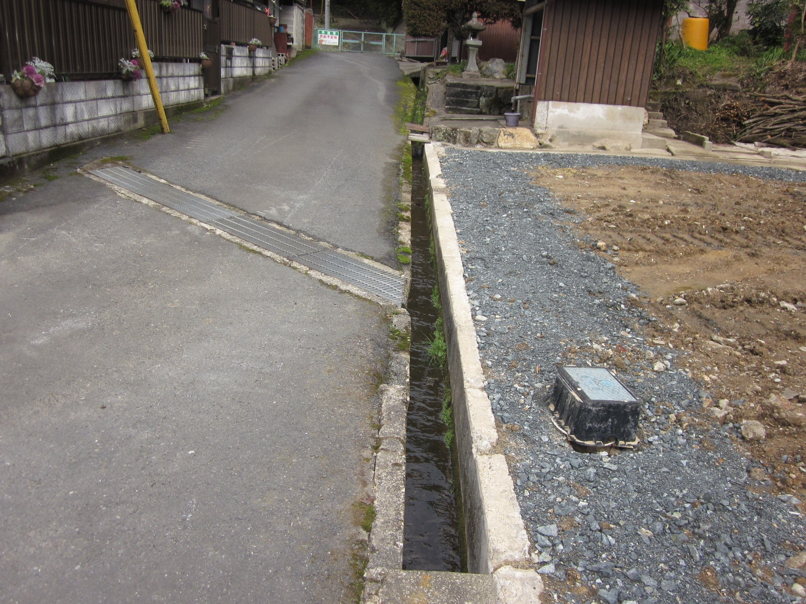 丹波市春日町黒井の売地の外観