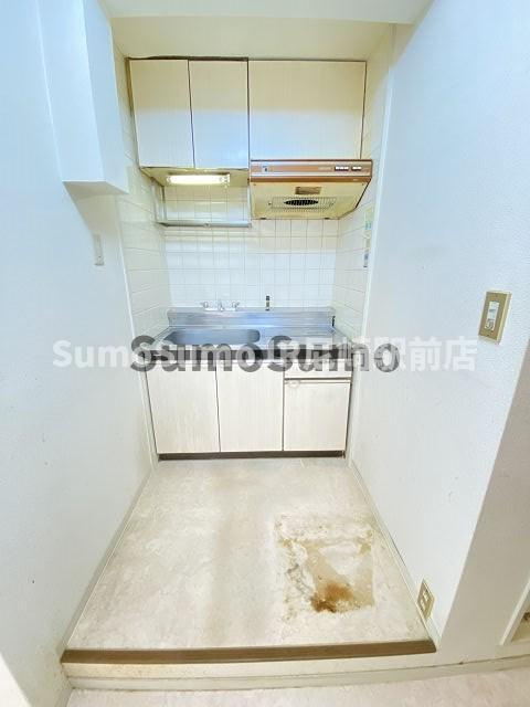 ハイツ24のキッチン|お料理しやすいキッチンです