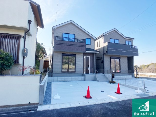 神戸市垂水区桃山台　新築一戸建ての外観|お客様に長く安心して住んでいだだける事にこだわった家づくり！住んでからのアフターサービスにもしっかりと取り組んでいます！