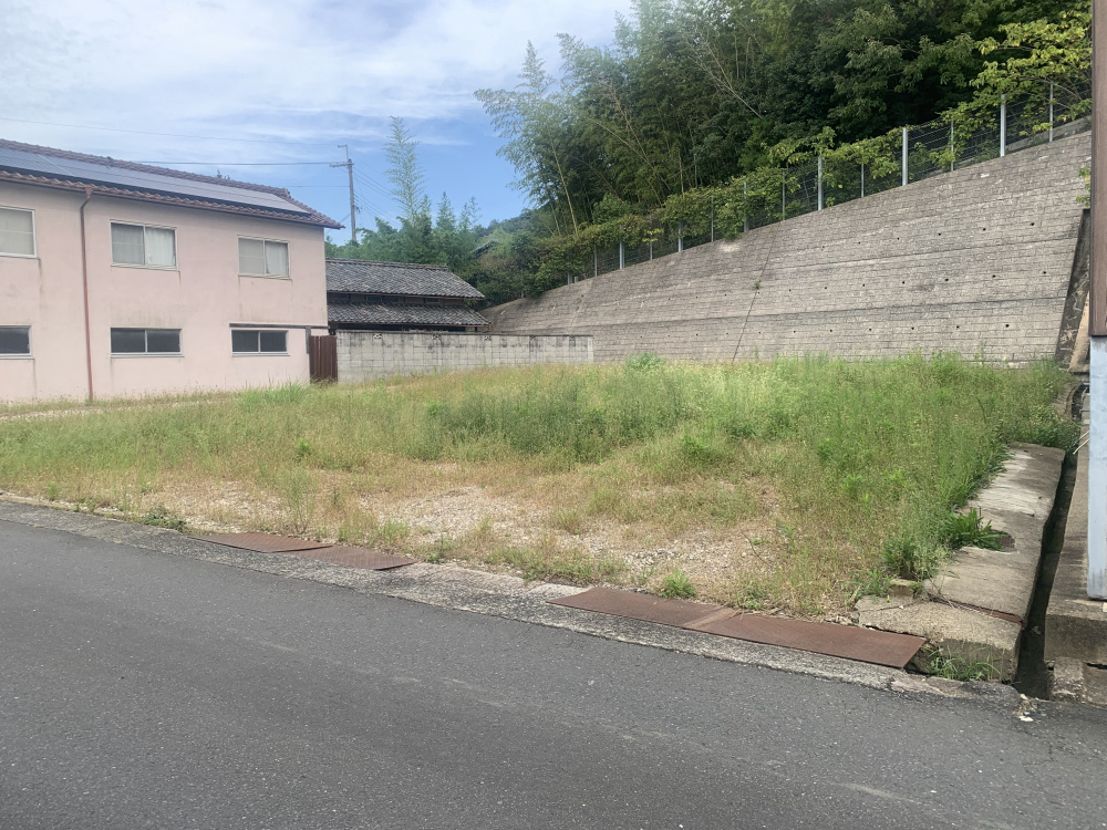 丹波市春日町黒井の売地の外観