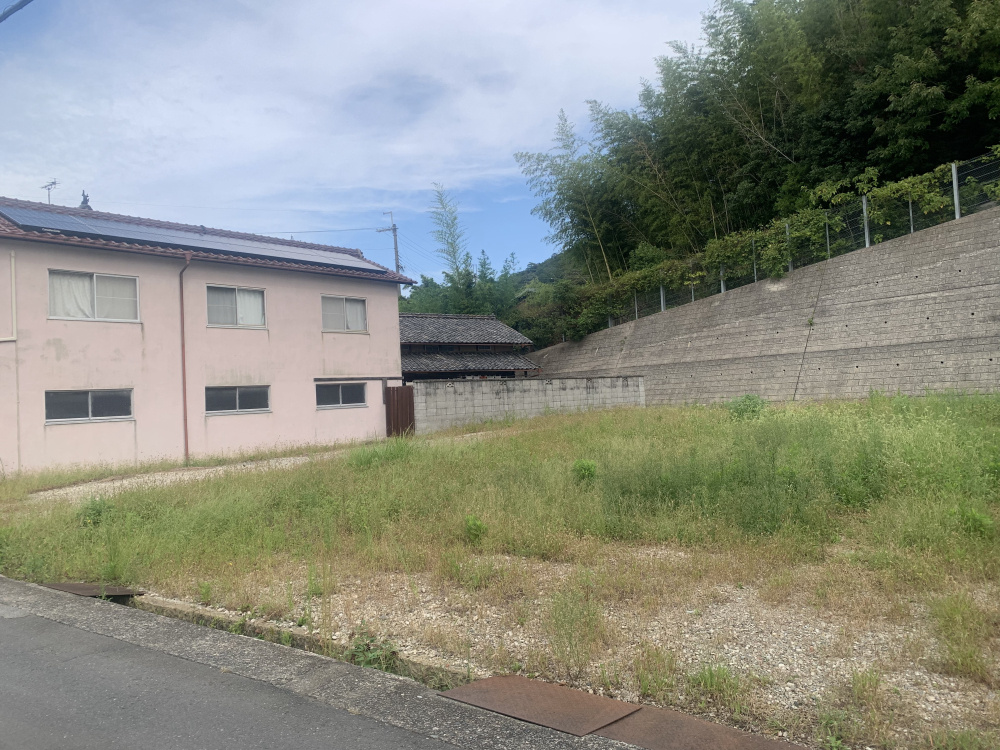 丹波市春日町黒井の売地の外観