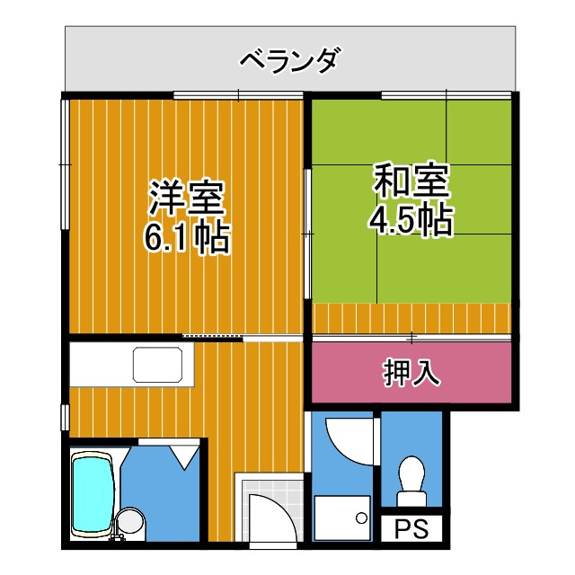 サンコーハイツの間取り