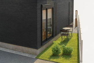 【外観パース】 | 右京区太秦堀池町　建築条件付 | 《参考プランイメージパース》