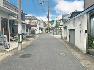 【前面道路含む現地写真】 | 右京区太秦堀池町　建築条件付