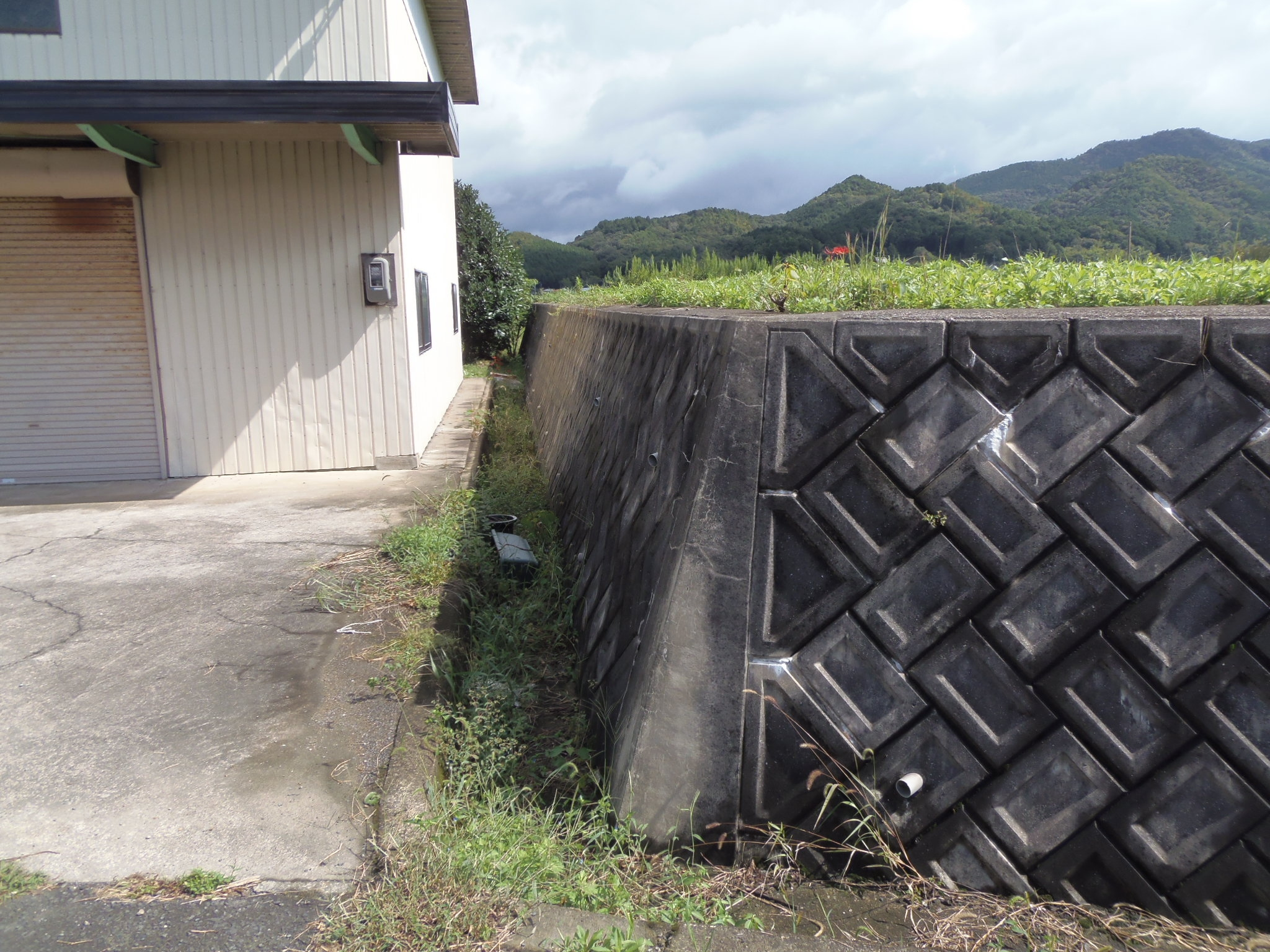 丹波市春日町野上野の売地の外観
