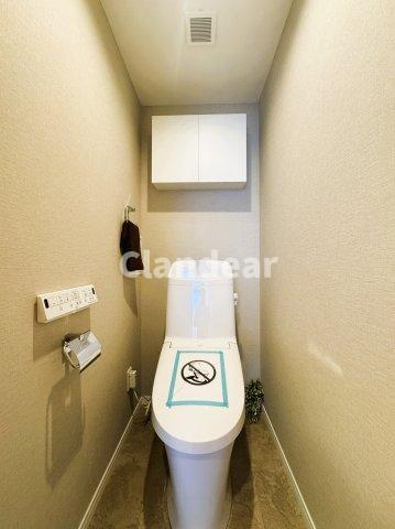 ラ・シェーナ三郷アビエルトのトイレ|ドキドキの新生活も、安心してスタート。ぴったりの住まいを見つけませんか？クランディアが一緒に住まい選びをサポートします‼　まずは、お気軽にお問合せください　＃クランディア