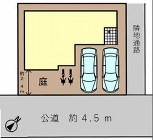【区画図】 | 【仲介手数料０円】綾瀬市寺尾釜田3丁目　新築一戸建て | 【仲介手数料０円】綾瀬市寺尾釜田3丁目　新築一戸建て