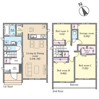 習志野市香澄三丁目　新築分譲住宅A号棟