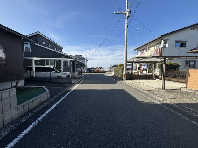 【前面道路含む現地写真】 | 合志市須屋