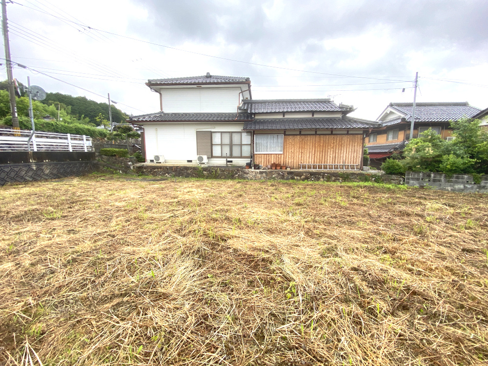 丹波市市島町下竹田の売地の外観