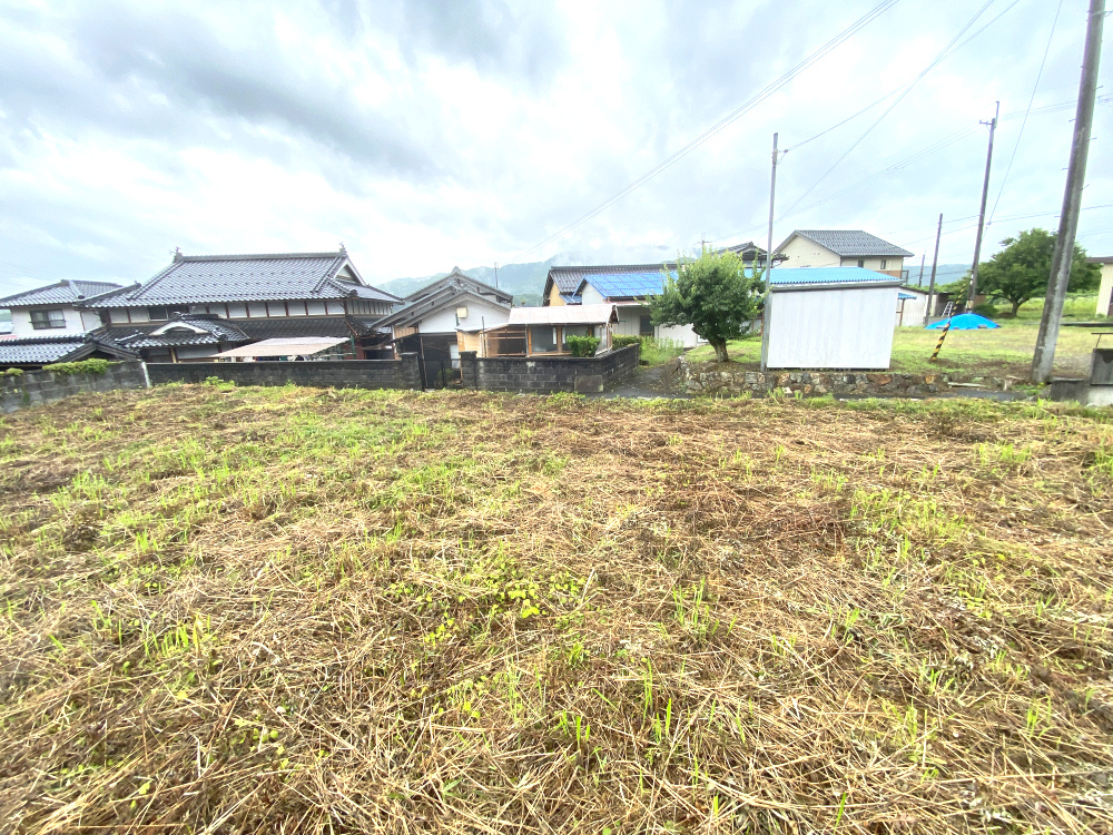 丹波市市島町下竹田の売地の外観