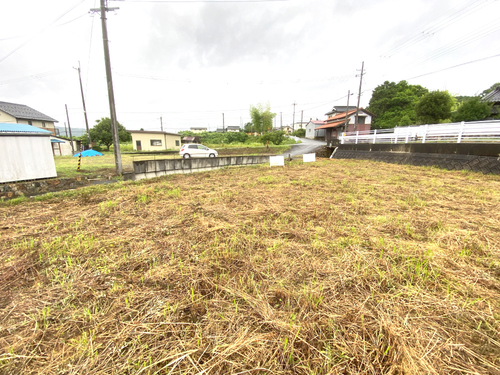 丹波市市島町下竹田の売地の外観