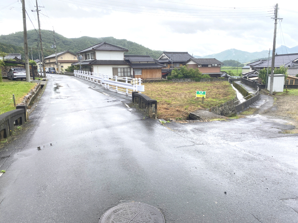 丹波市市島町下竹田の売地の外観