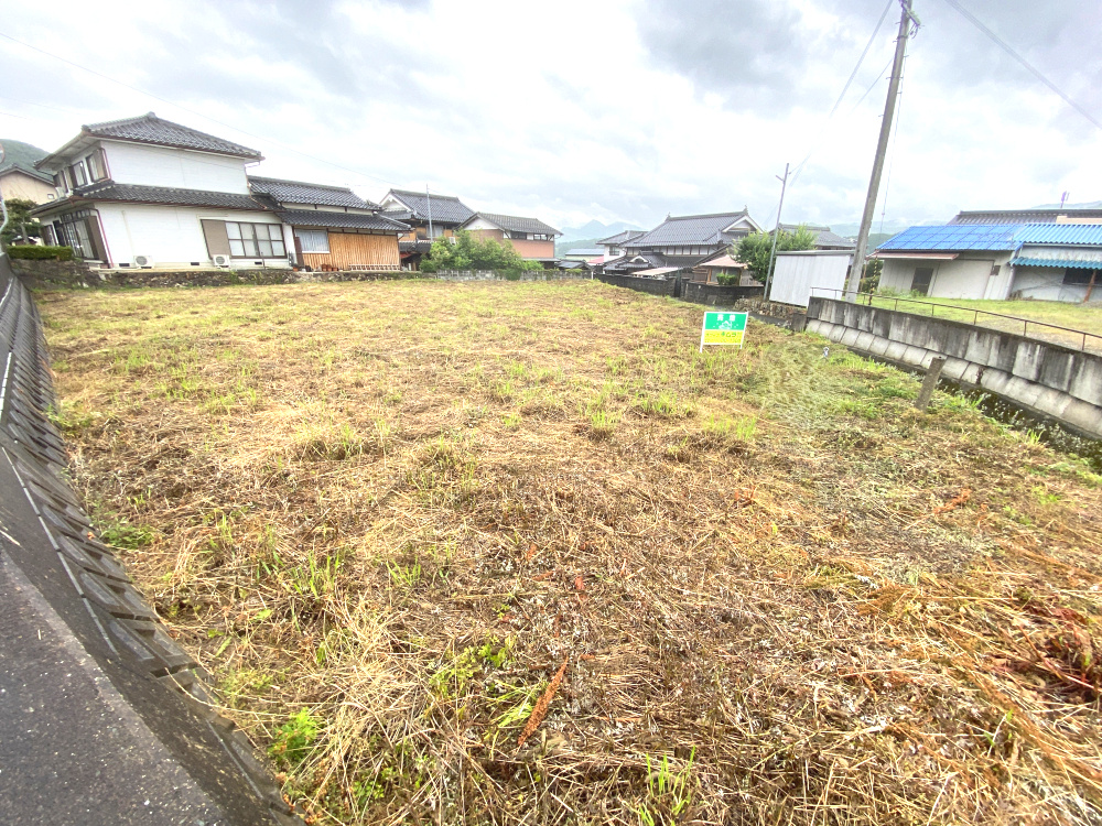 丹波市市島町下竹田の売地の外観