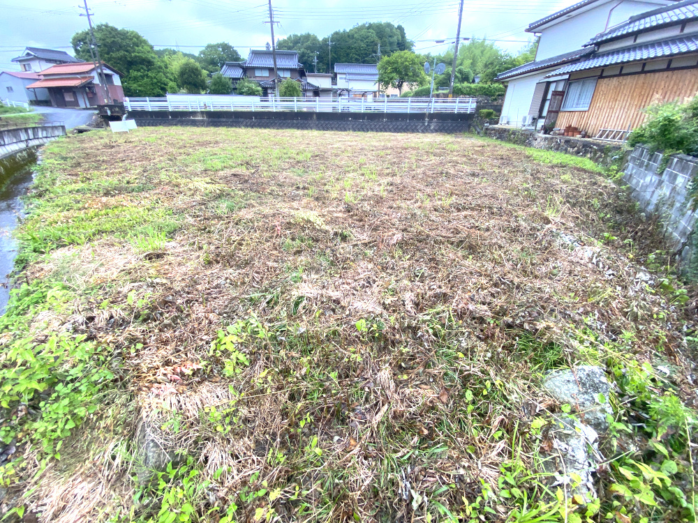 丹波市市島町下竹田の売地の外観