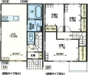 Ciel(シエル) B棟の間取り