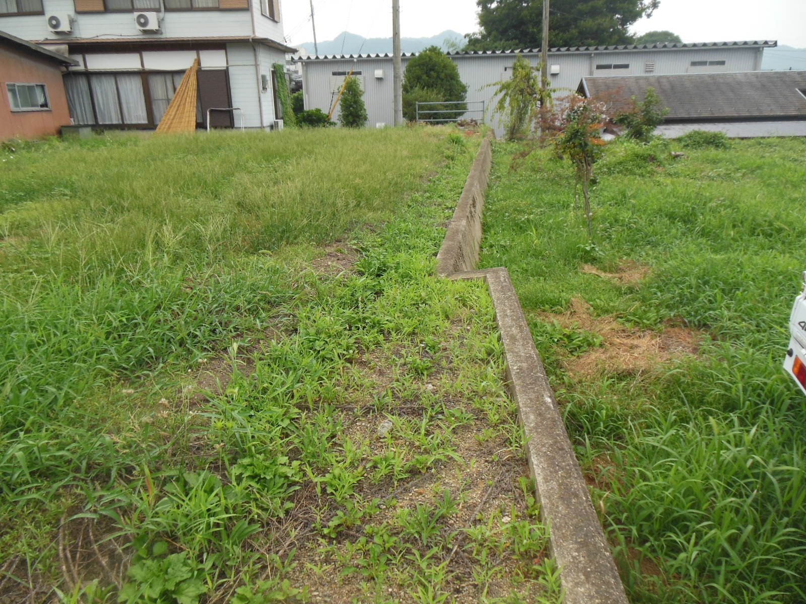 丹波市市島町上竹田の売地の外観