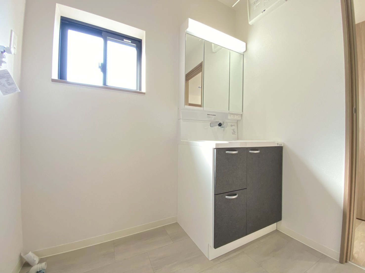 宇部市上条の洗面所