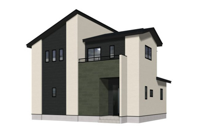 【外観パース】 | 若松区宮前町1期 | ◆1点質問です。「物件価格以外に費用が掛かること」をご存じですか？具体的にどのような費用がかかるのか資金計画書を無料で作成させて頂きます♪お気軽お声がけください(*^-^*)