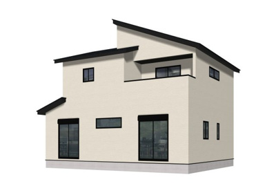 【外観パース】 | 若松区宮前町1期 | 【頭金0円、フルローン可能です♪】お支払期間も50年までOK。ピッタリな資金計画をご提案しますので、一緒に計画を建てて行きましょう♪複数の銀行からピッタリなパートナーをお探しします。