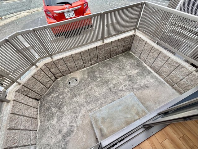 ハイツひまわりのバルコニー