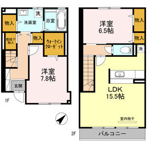YUSEI RESIDENCE 甲子園の間取り