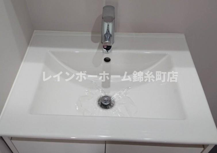 シェリエ幕張の独立洗面台