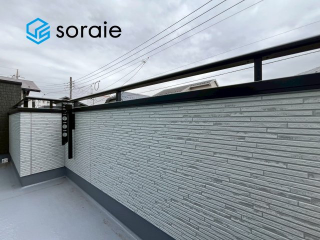 狭山中央　全2棟　新築戸建 ハートフルタウンのバルコニー|1月20日撮影