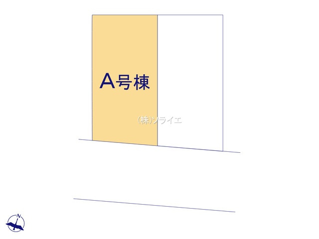 狭山中央　全2棟　新築戸建 ハートフルタウンの区画図